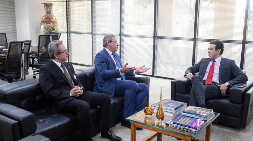 CONAMP faz visita de cortesia ao presidente do TCU